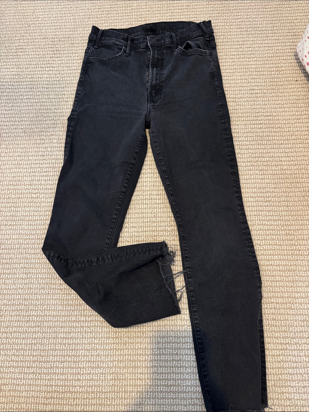 MOTHER The Hustler Ankle Fray Jeans
